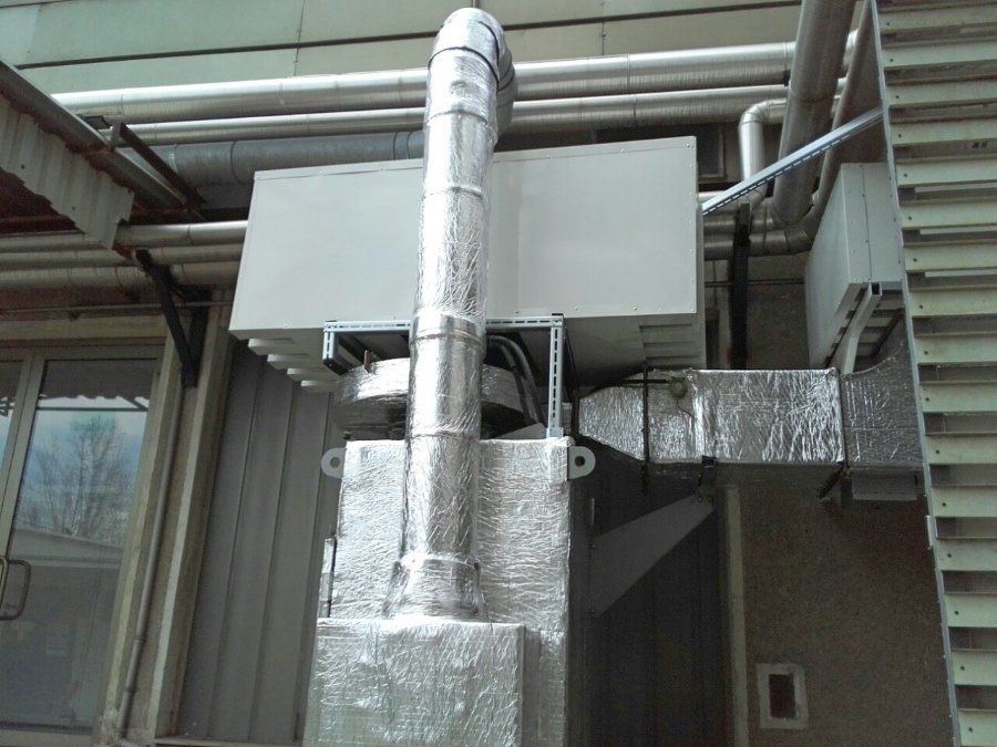 Звукоизоляция промышленного вентилятора, Alkaloid Skopje