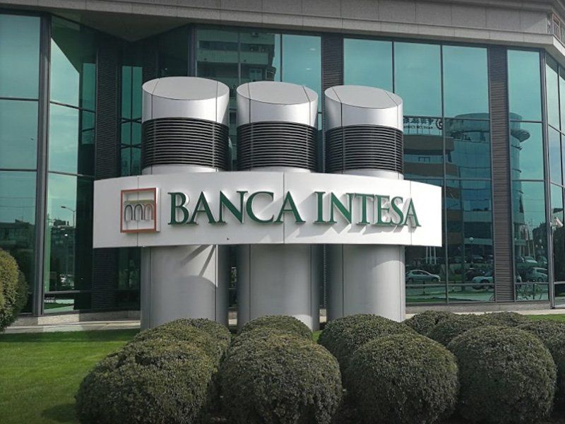 Звукоизоляция чиллеров для Banca Intesa