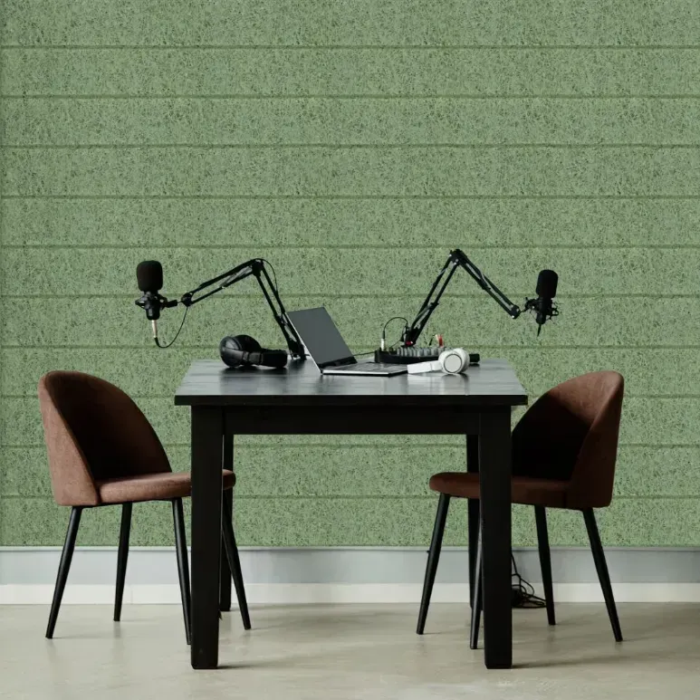 Вертикальные линии — Акустическая панель wood wool