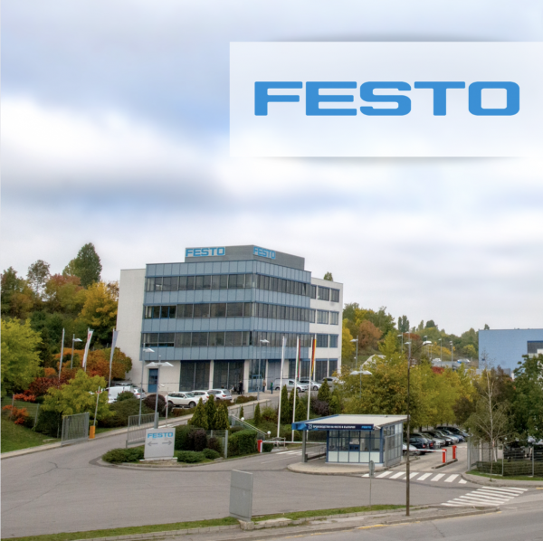 Звукоизоляция машин в производственном цехе, FESTO