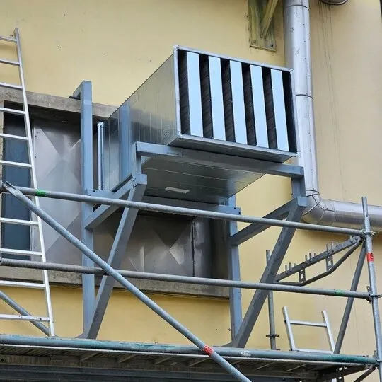 Индивидуальное шумоподавление на целлюлозно-бумажном заводе в Австрии