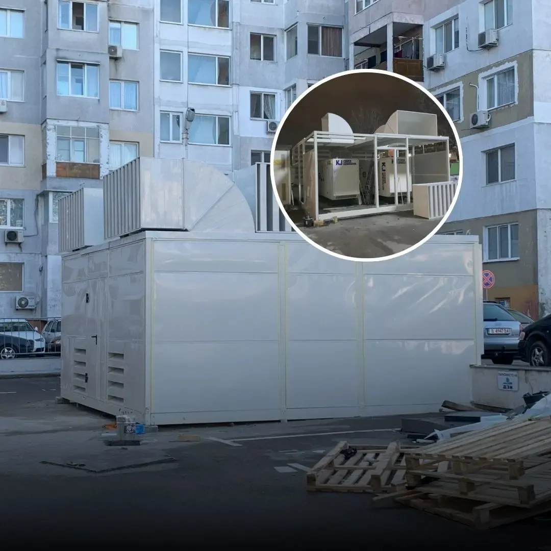 Звукоизоляция дизельных генераторов для банковского офиса в Варне
