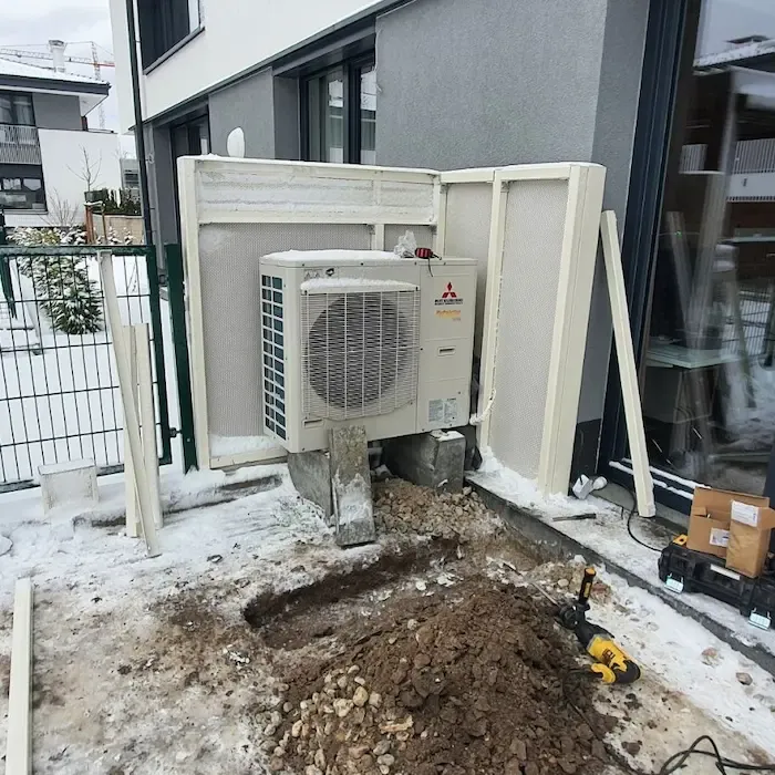 Звукоизоляция наружного блока кондиционера в Софийском бизнес-парке