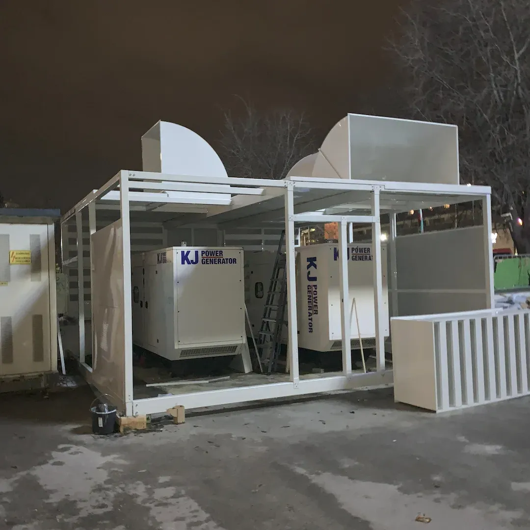 Звукоизоляция дизельных генераторов для банковского офиса в Варне