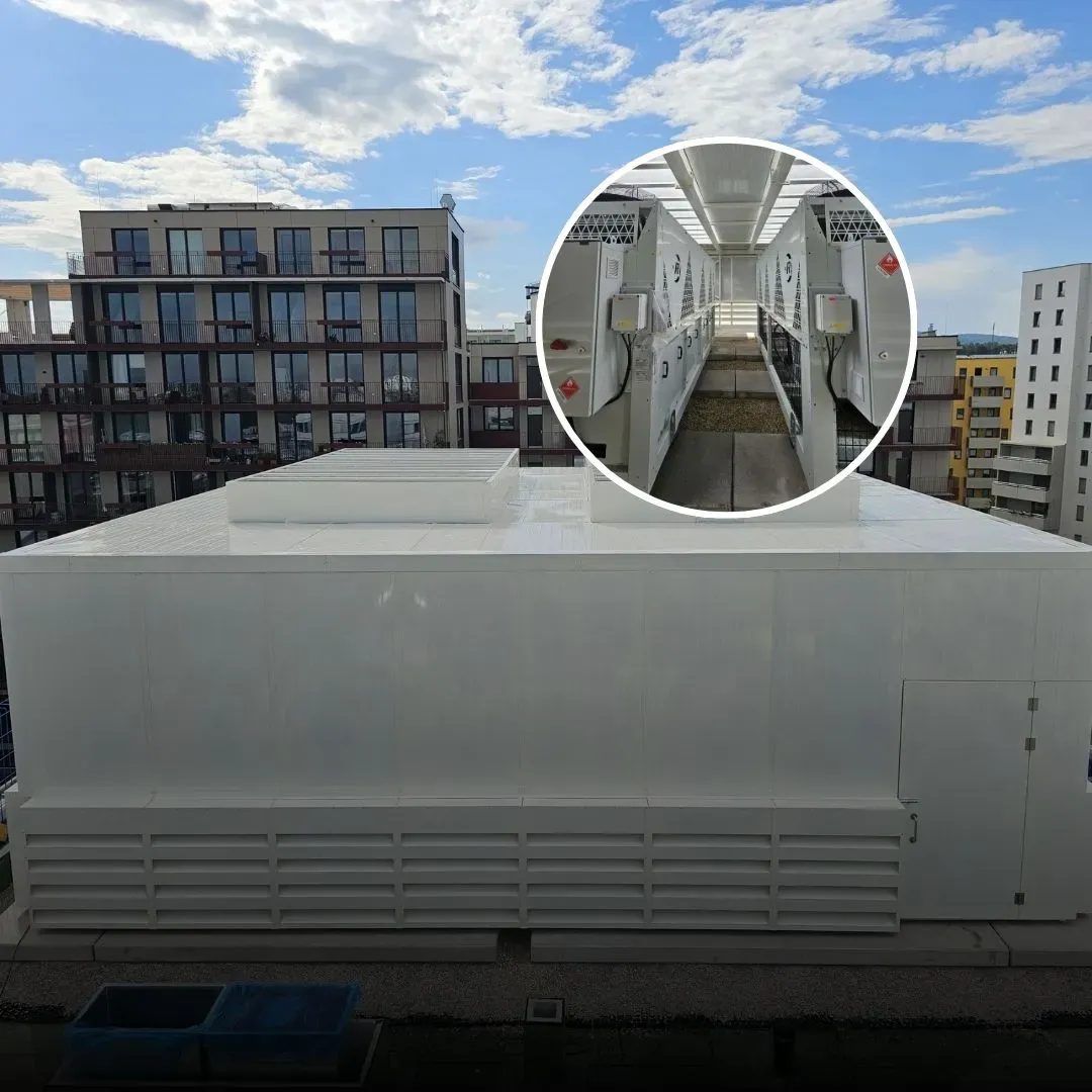 Звукоизолирующий кожух для крышных чиллеров на Fabrik1230